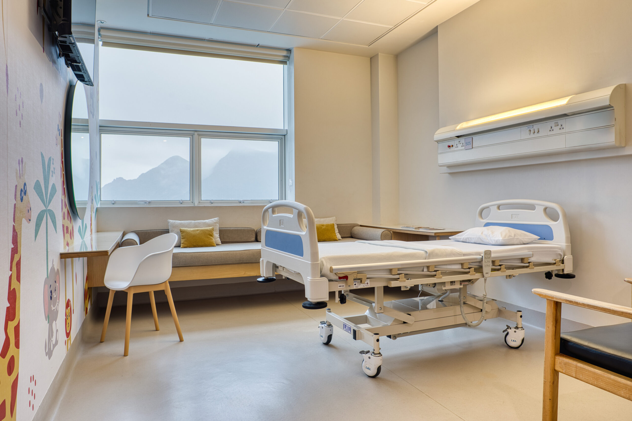 Paediatrics room